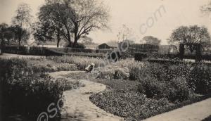 'Mess Garden'.  2nd Battalion, The Gloucestershire