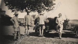 'Left to Right - Henry, Bonneer, Pinkie'. 2nd Bat