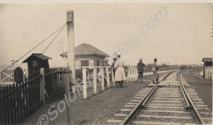 'A Level Crossing on the Railway which I held'.  2