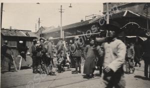 'Barrier  - Corner of Setzchuan and Range Road. N.