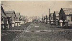 'My Company Lines. Straw/grass huts. Shanghai 27'.