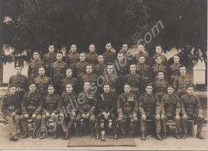 'No 1 Platoon 2nd Bn., Jhansi, India 1928'.  2nd B