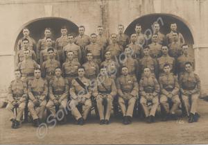 '14 Platoon 2nd Bn., Jhansi, India 1928'.  2nd Bat