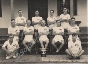 Sports team, Jhansi, 1928.  2nd Battalion, The Glo