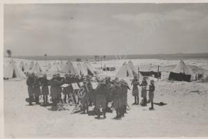 Band rehearsing.  2nd Battalion, The Gloucestershi