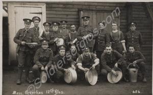 'Mess Orderlies 12th Glos'. 12th Battalion, The Gl