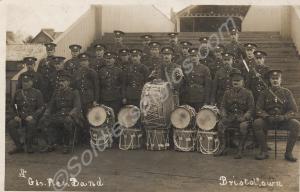 12th Battalion Band. The Gloucestershire Regiment.