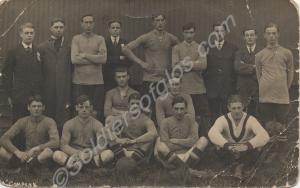 Football Team.  'A Comp. 5th 1st Res. Batt. Glos.