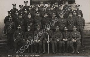 'BATH CITIZENS IN THE BRISTOL BATTN'. 14418 Corpo