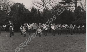 Band. 7th Battalion, The Gloucestershire Regiment.