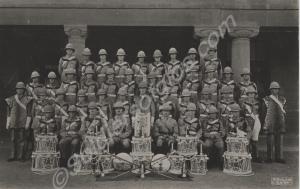 'The DRUMS of 28th Regt. Taken at Cairo, 1930. Wi