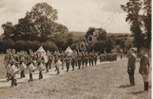 '5th Glos., Taunton[?] Camp Inspection by Hore-Bel