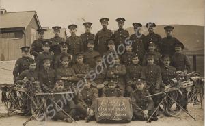 'Class 1A Army Signal School Bulford 22/2/13'. 1s