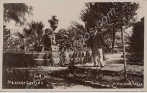 The Soldiers' Gardens at Floriana, Malta 1911. 2nd