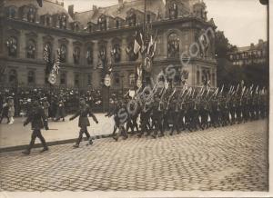 Bastille Day Parade.  8th Battalion, The Glouceste