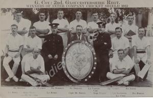 'G' Company Cricket Team, winners of the Inter-Co