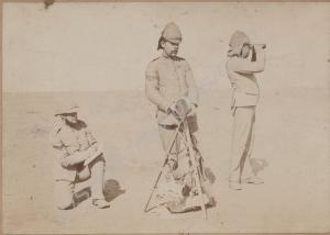 2718 Sergeant Frederick Yarnall with heliograph si
