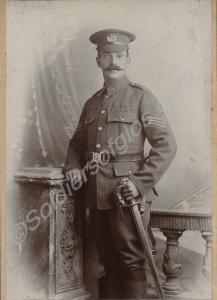 A sergeant of the 6th (Territorial) Battalion, The
