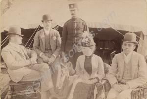 Camp scene. 4th (Militia) Battalion, The Glouceste