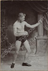 Lance-Corporal Baxter, a middle weight boxer. 2nd