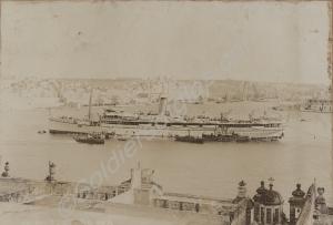 Troopship HMT REWA.  2nd Battalion, The Gloucester