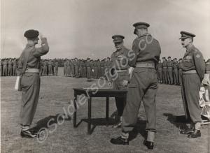 Regimental Quarter Master Sergeant C.W. Turner rec