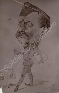 Unidentified Officer with scales and code book. 2n