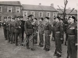 Inspection of 5th (Territorial) Battalion, The Glo