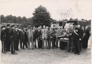 Old Comrades Association visiting 1st Battalion at