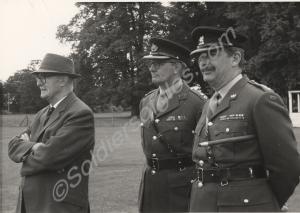 Brigadier Newth, Lieutenant-Colonel Durrant and Br