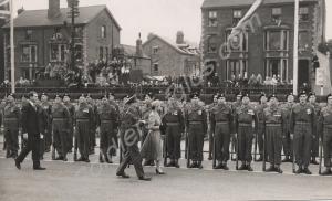 H.M. Queen Elizabeth II inspecting the Guard of H