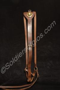 Breast plate with martingale. Horse furniture for