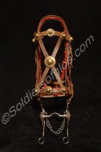 Bridle head piece. Horse furniture for Royal Glouc