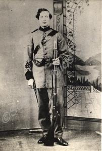 Rifleman of Cirencester company, 2nd Gloucestershi