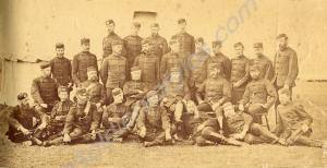 Officers of 9th Cirencester company, 2nd Glouceste