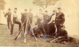Soldiers of 9th Cirencester company, 2nd Glouceste