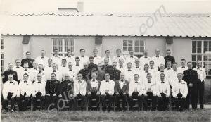 Warrant Officers and sergeants with Lieutenant-Col
