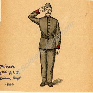 Private, 2nd Volunteer Battalion Gloucestershire R