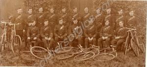 Cyclist section, Cheltenham. 2nd Volunteer Battali