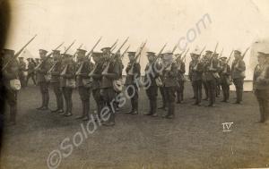 Parade. 5th (Territorial) Battalion Gloucestershir