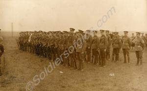 Parade. 5th (Territorial) Battalion Gloucestershir