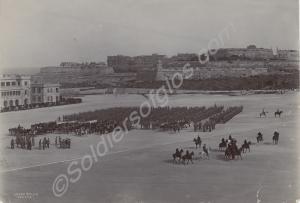 Full mobilisation parade.  2nd Battalion, The Glou
