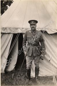 Lt. Colonel C.E.H. Hobhouse wearing mourning armba