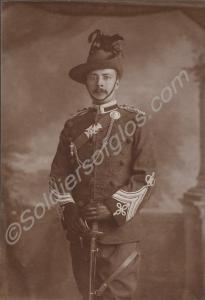 Captain H.C. Woodcock.  3rd Volunteer Battalion, T
