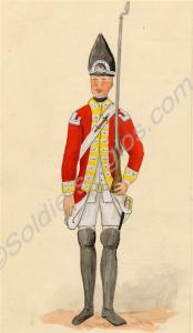 Grenadier of the 28th Regiment of Foot. According