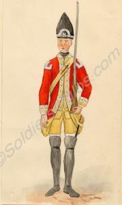 Grenadier of the 61st Regiment of Foot. According