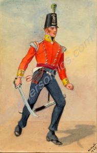 Light Company Officer of the 28th Regiment of Foot