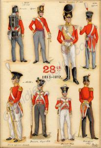 Officers and men, 28th (North Gloucestershire) Reg