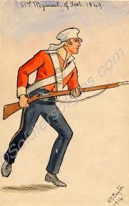 Soldier of the 61st South Gloucestershire Regiment