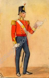 Officer of the 28th North Gloucestershire Regiment